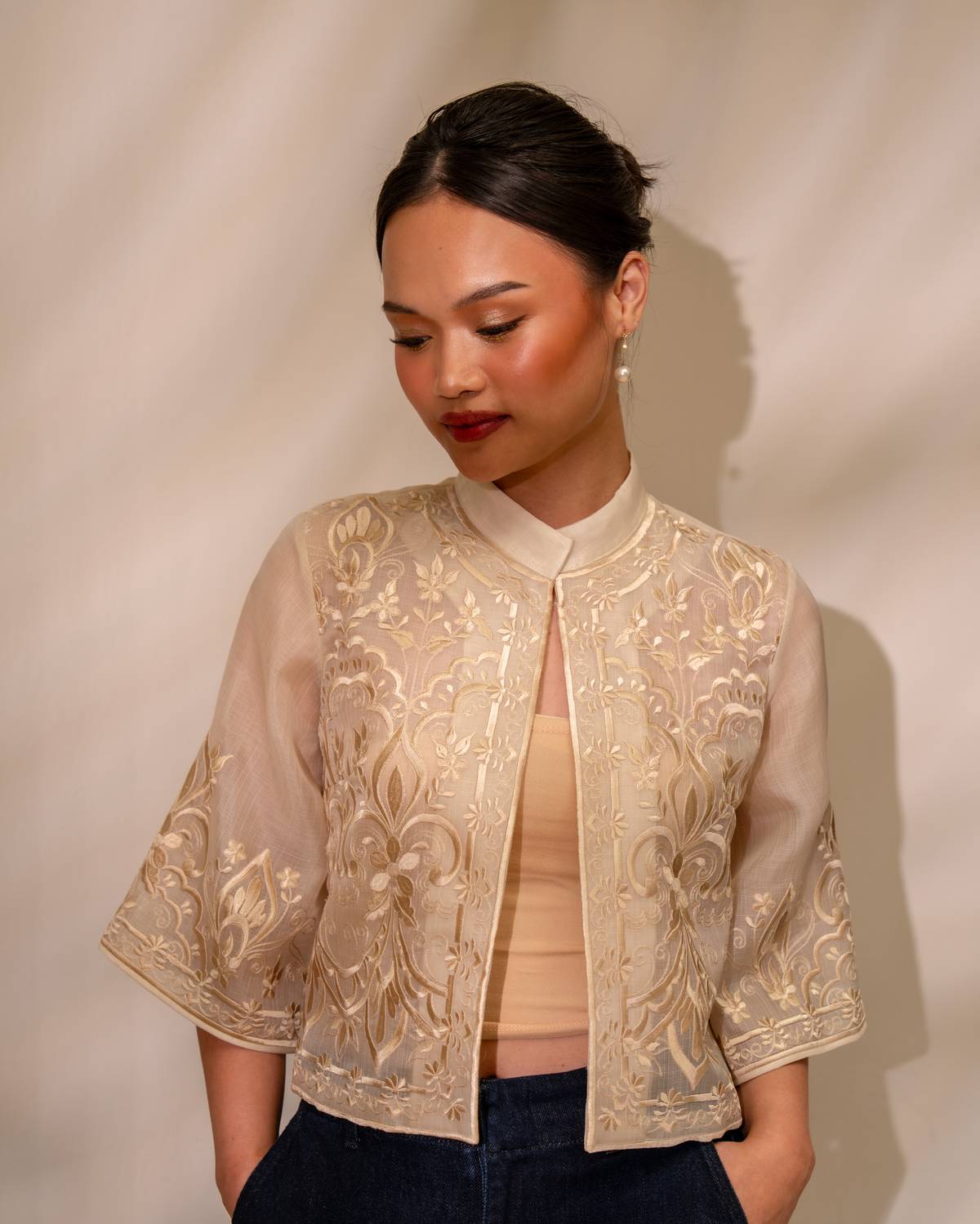 Chic and sheer.