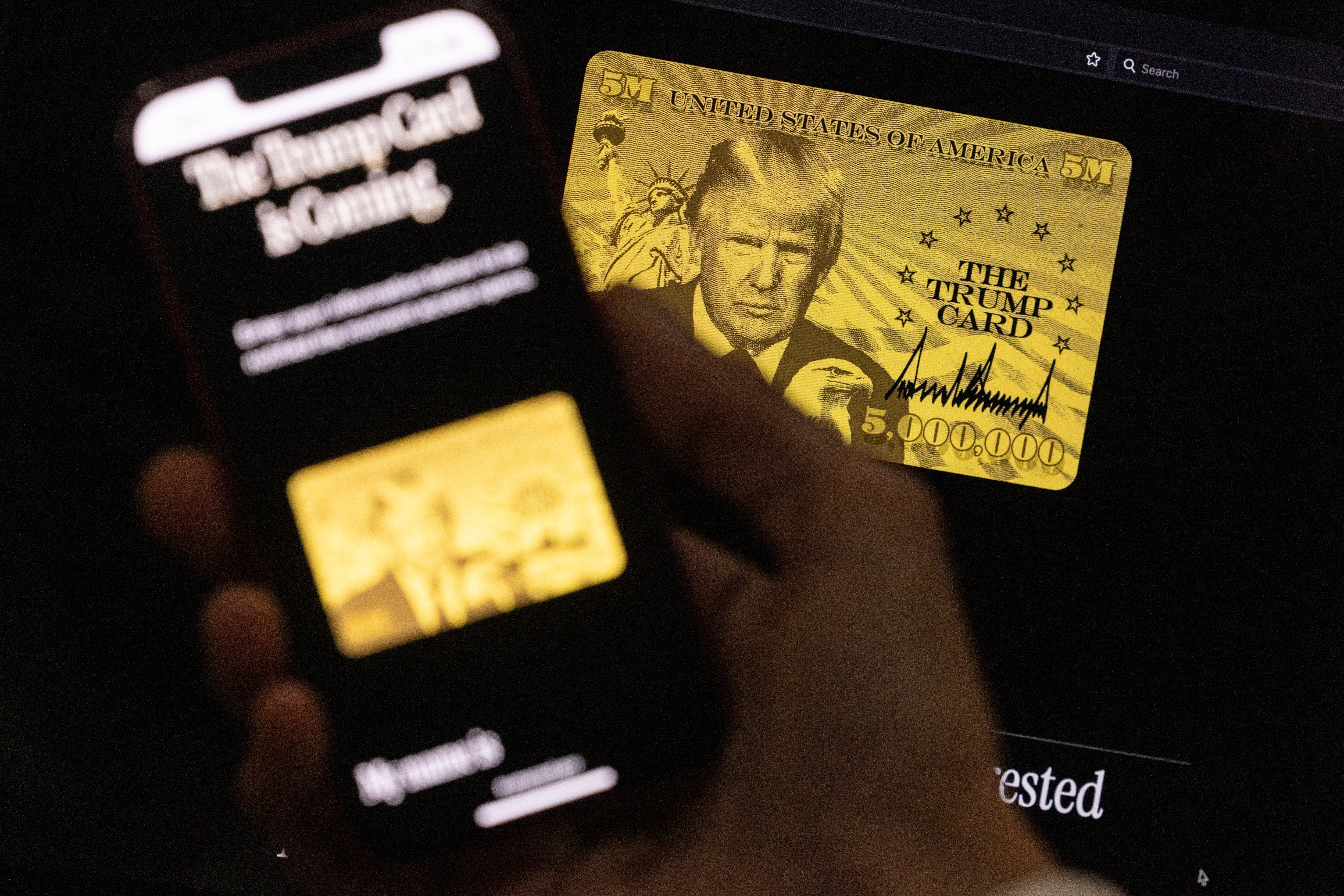 Trump unveils website for $5-M residency visa