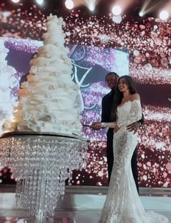 Zeinab, Ray Parks’ wedding cake didn’t cost P2M
