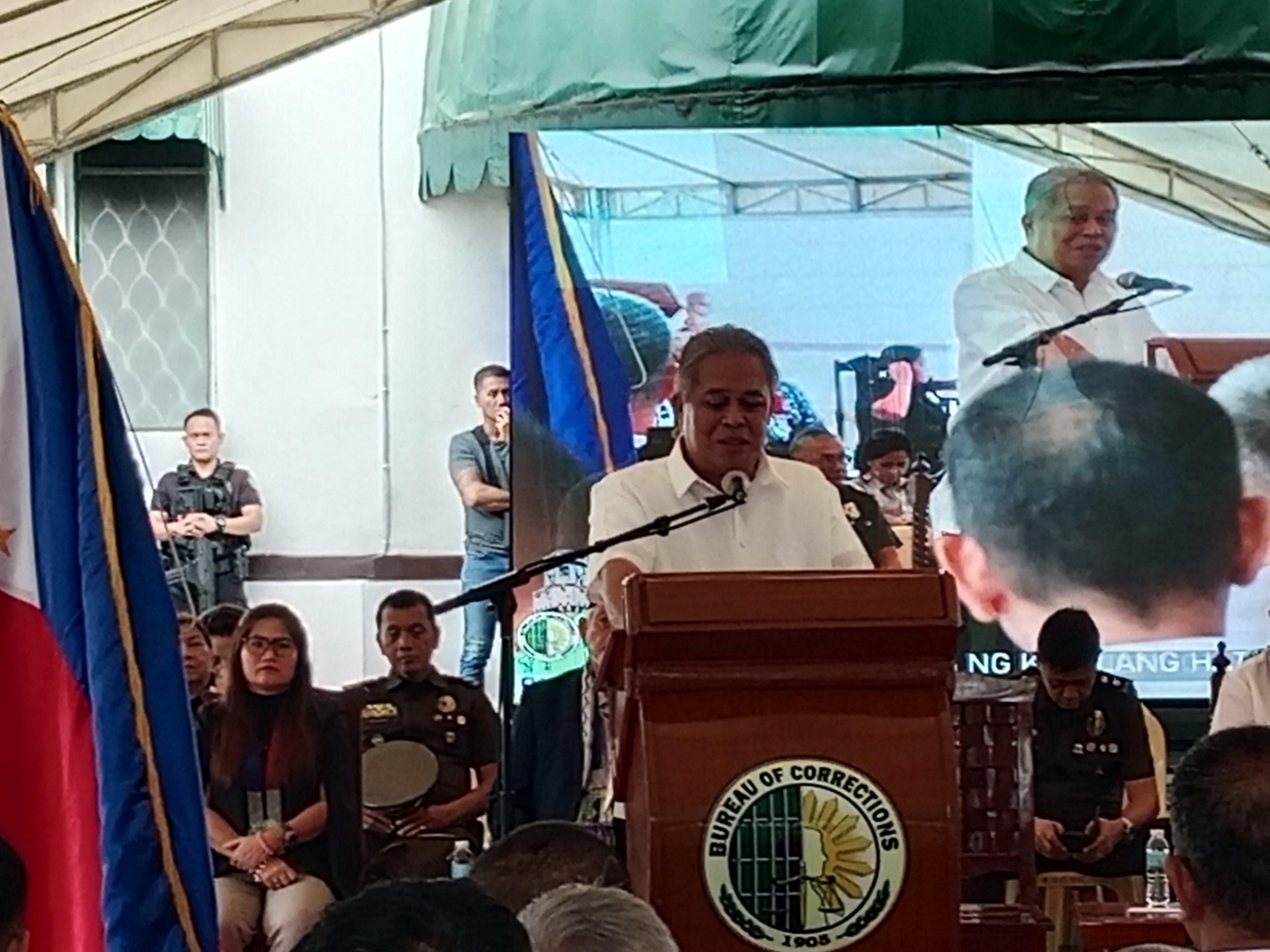 BuCor readies prisons for Typhoon Tino threat — Catapang