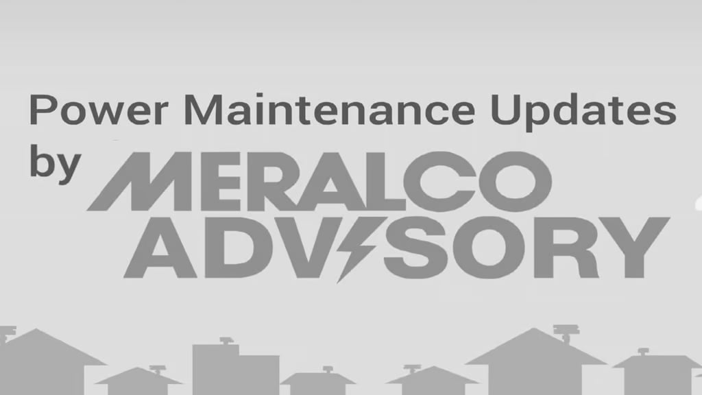 Meralco Advisory