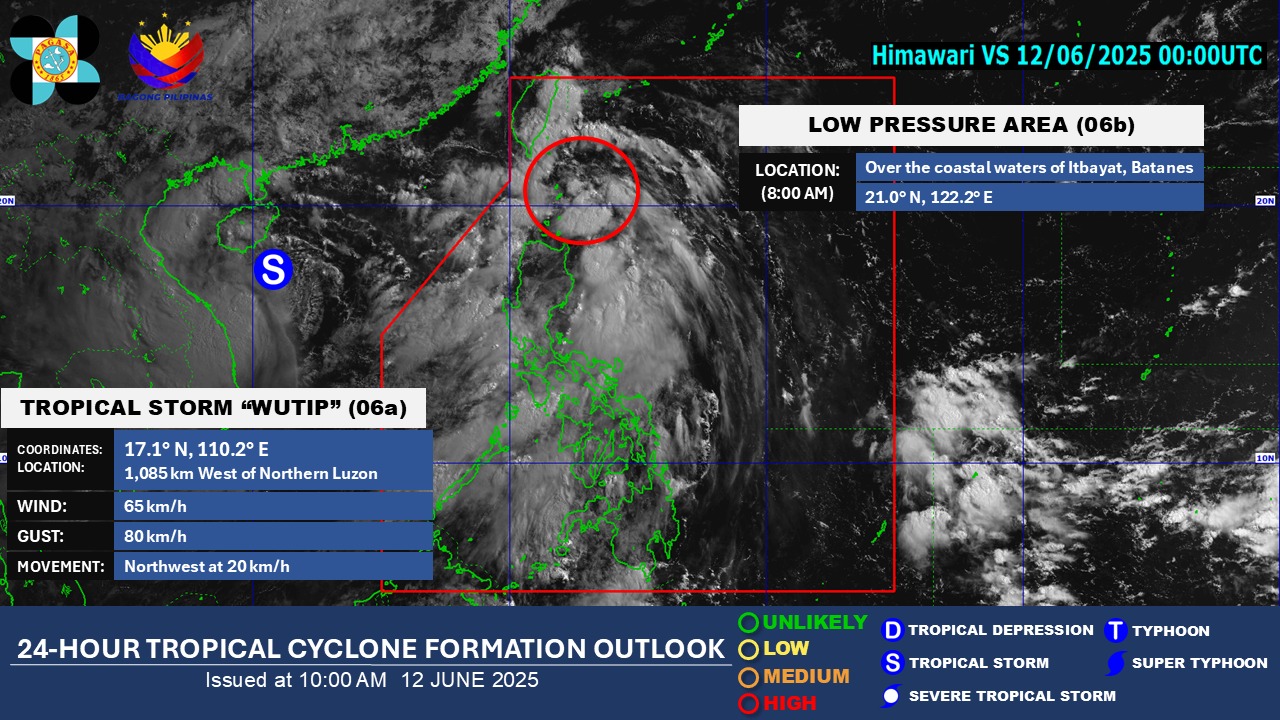 LPA near Batanes may become first tropical cyclone of 2025