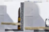 The recovered butterfly knife from alias "Jun" in Valenzuela City
