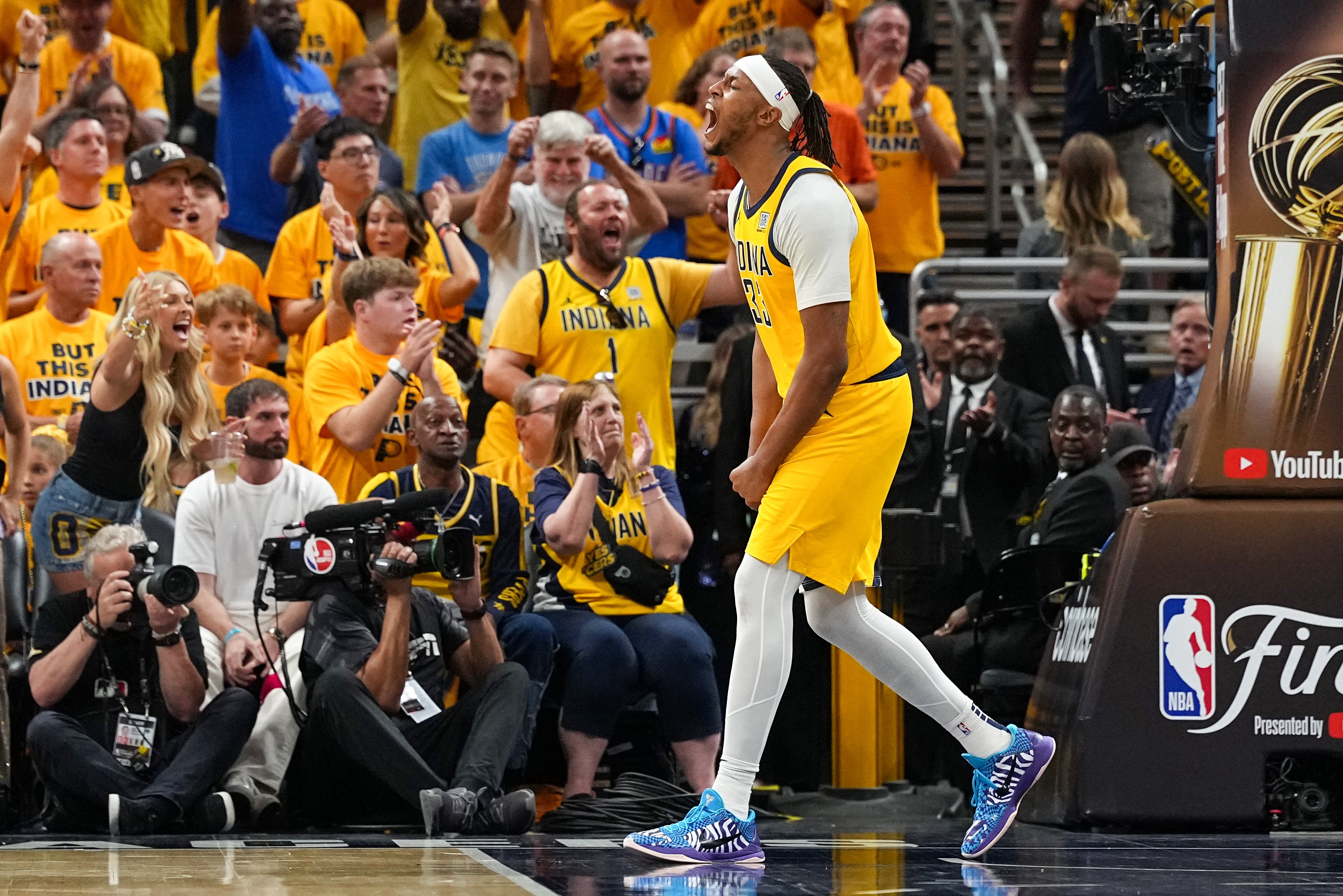 Pacers bounce back to down Thunder for 2-1 NBA Finals lead