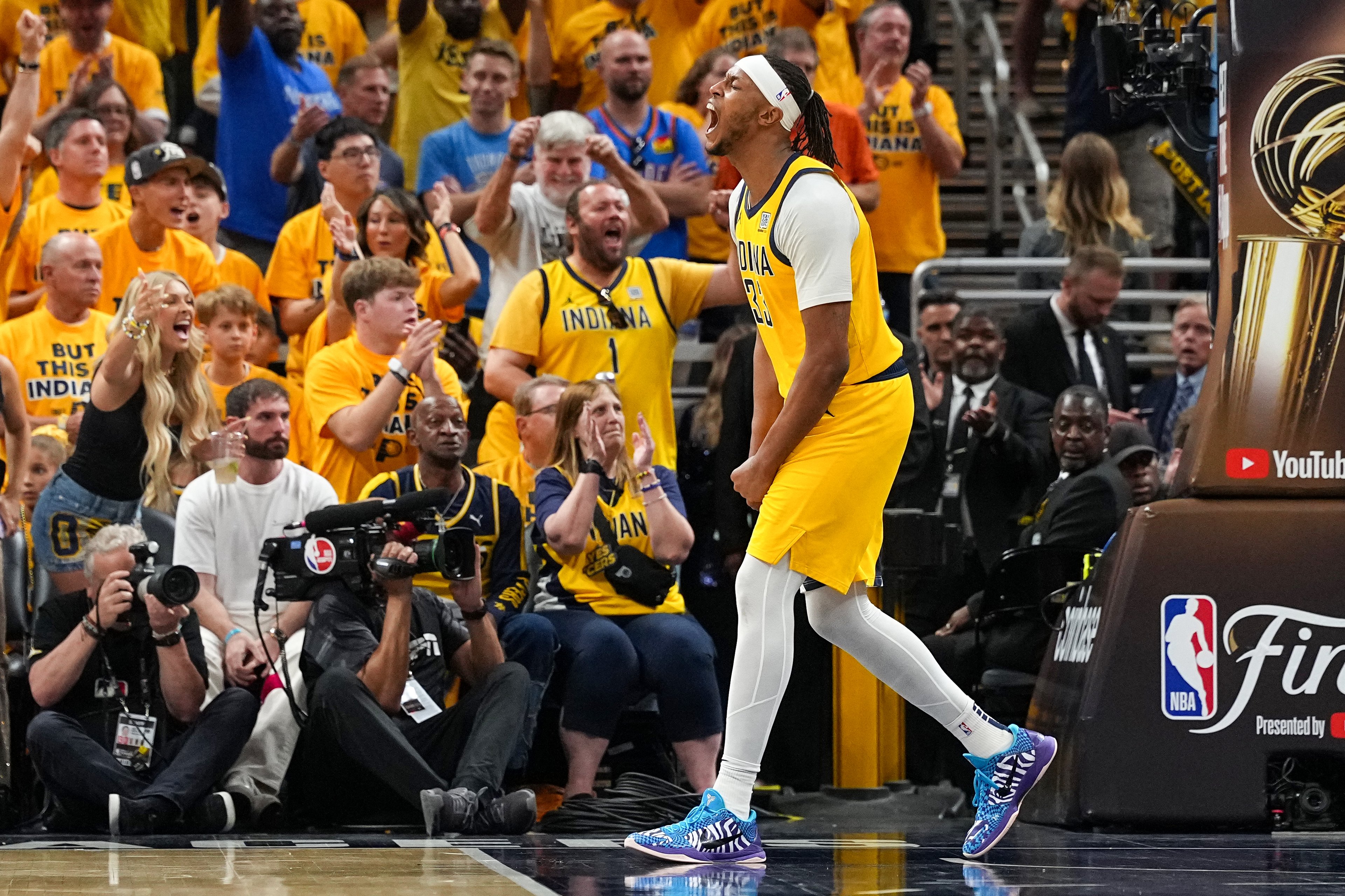 Pacers bounce back to down Thunder for 2-1 NBA Finals lead