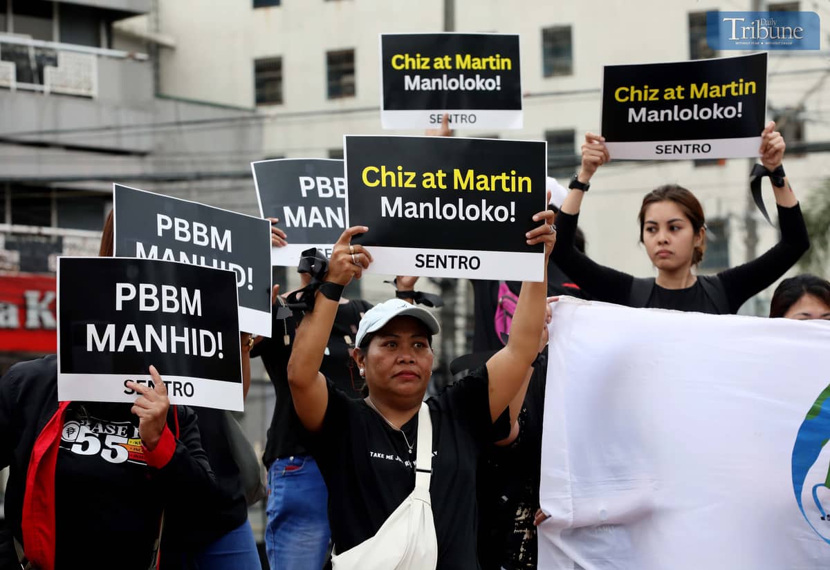 A militant group staged a protest at Boy Scout Circle in Quezon City on Thursday, Independence Day, denouncing key government officials for their inaction on proposed wage hike legislation.
The protesters branded House Speaker Martin Romualdez, Senate President Chiz Escudero, and President Ferdinand Marcos Jr. as "traitors" for allegedly failing to certify the proposed ₱100–₱200 legislated wage hike as urgent.