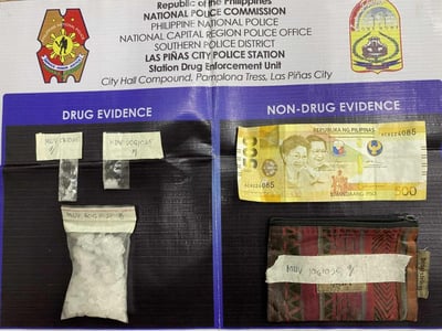 19-year-old arrested in Las Piñas buy-bust