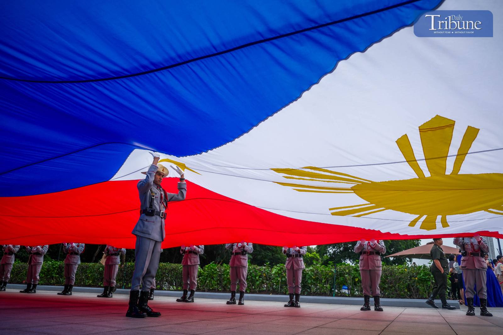 President Ferdinand Romualdez Marcos Jr. led the flag-raising and wreath-laying ceremony on June 12, 2025, at the Rizal Monument in Rizal Park, Luneta, Manila, to mark the 127th Independence Day celebration.