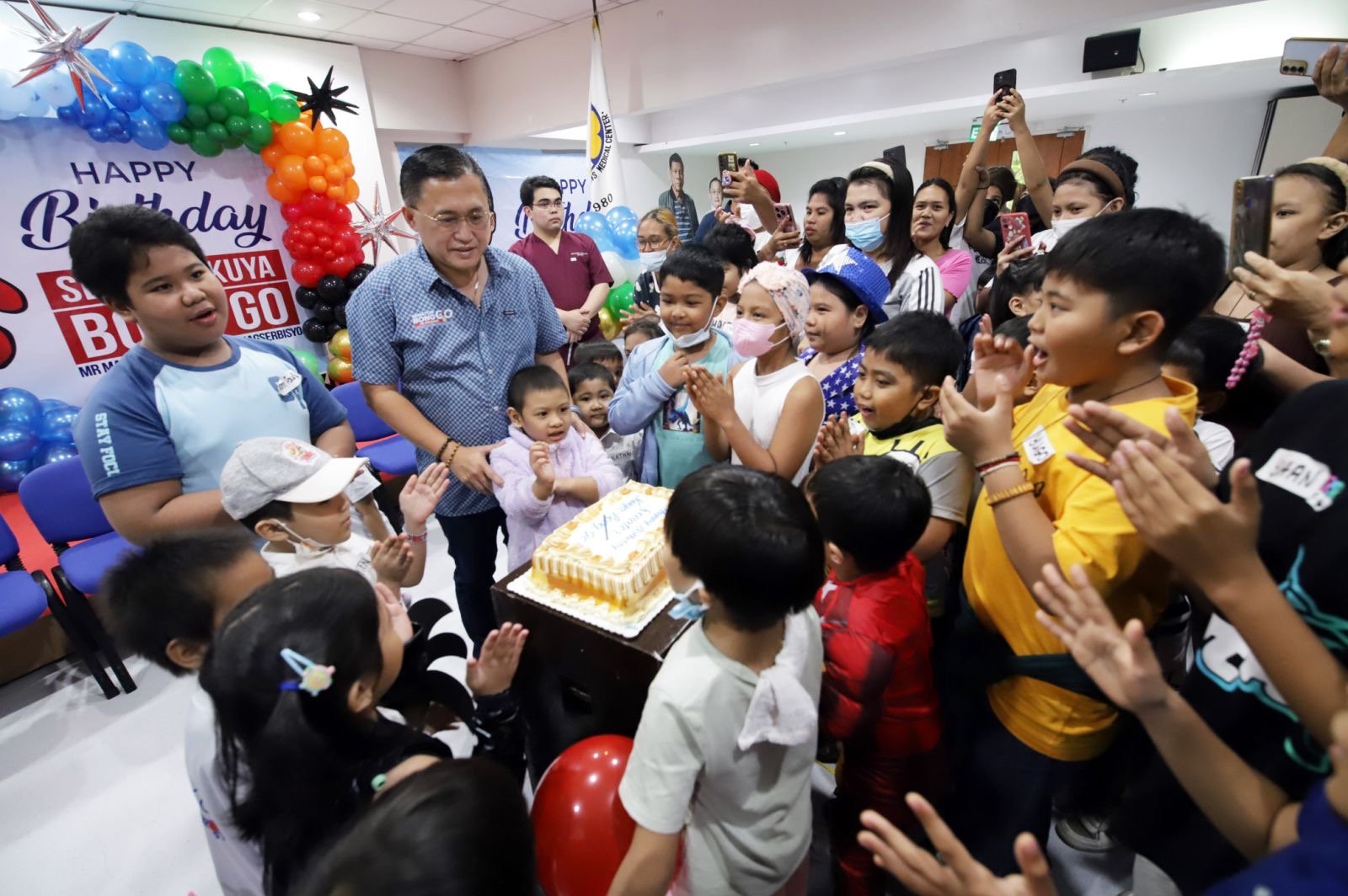Go continues low-key birthday tradition