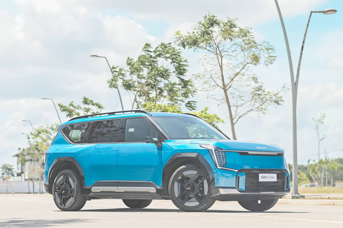 THE Kia EV9 GT-Line stands tall with its bold shape and electric confidence, ready for big families and bigger adventures.