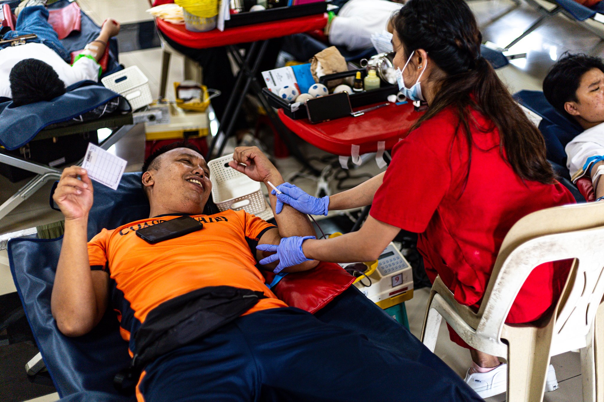NPC, Red Cross mark World Blood Donor Day with bloodletting drive
