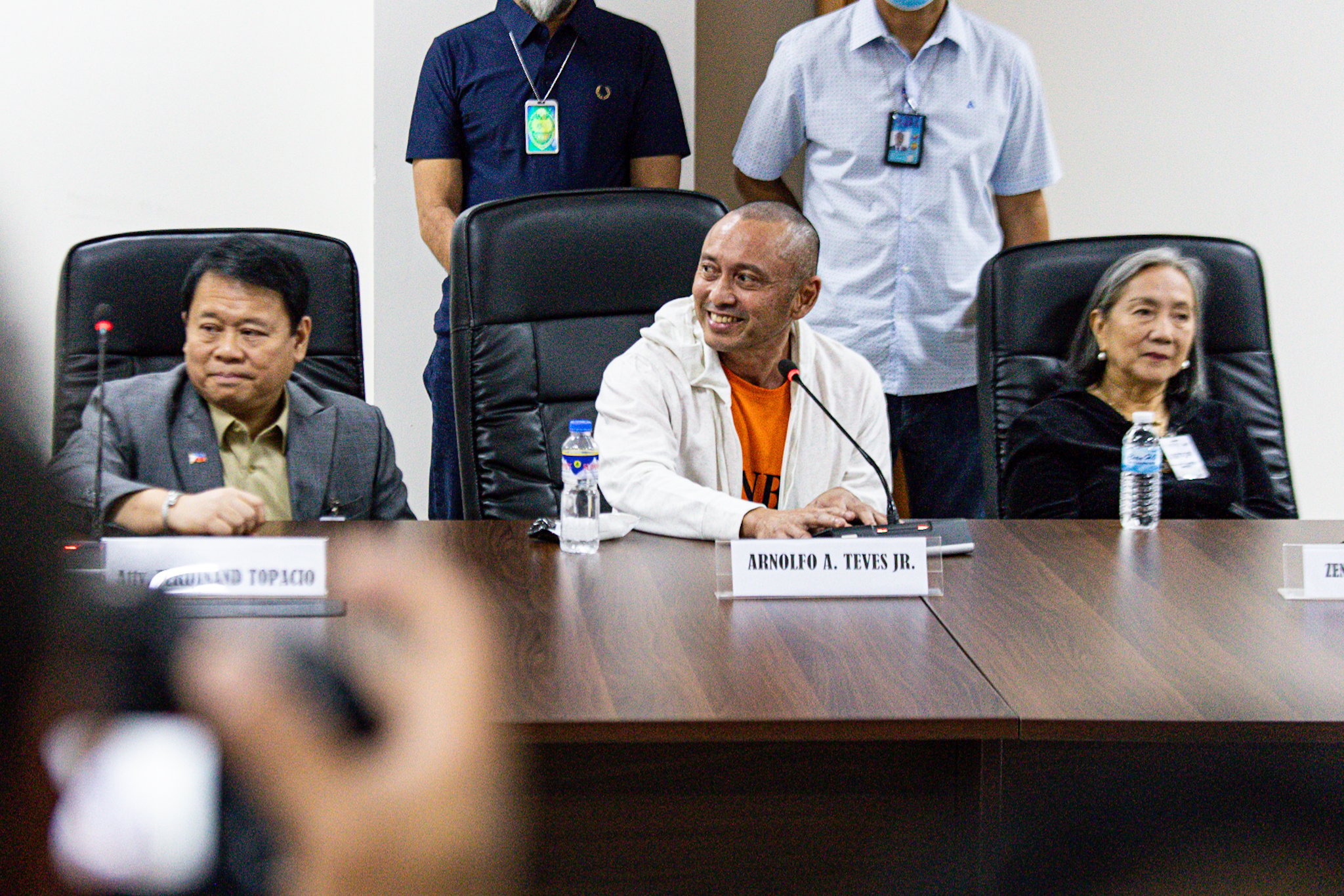 Arnie Teves recovers from appendectomy