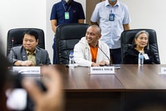 Arnie Teves recovers from appendectomy