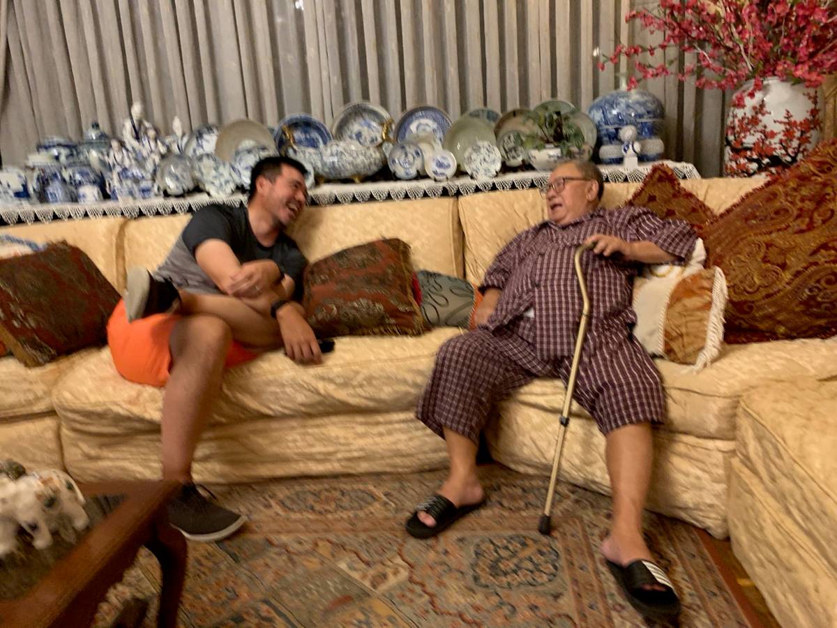 AT home, Daddy Mos embodied love, comfort and unwavering support.
