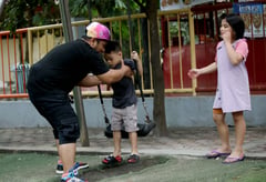 Early Father’s Day bonding at QC Circle