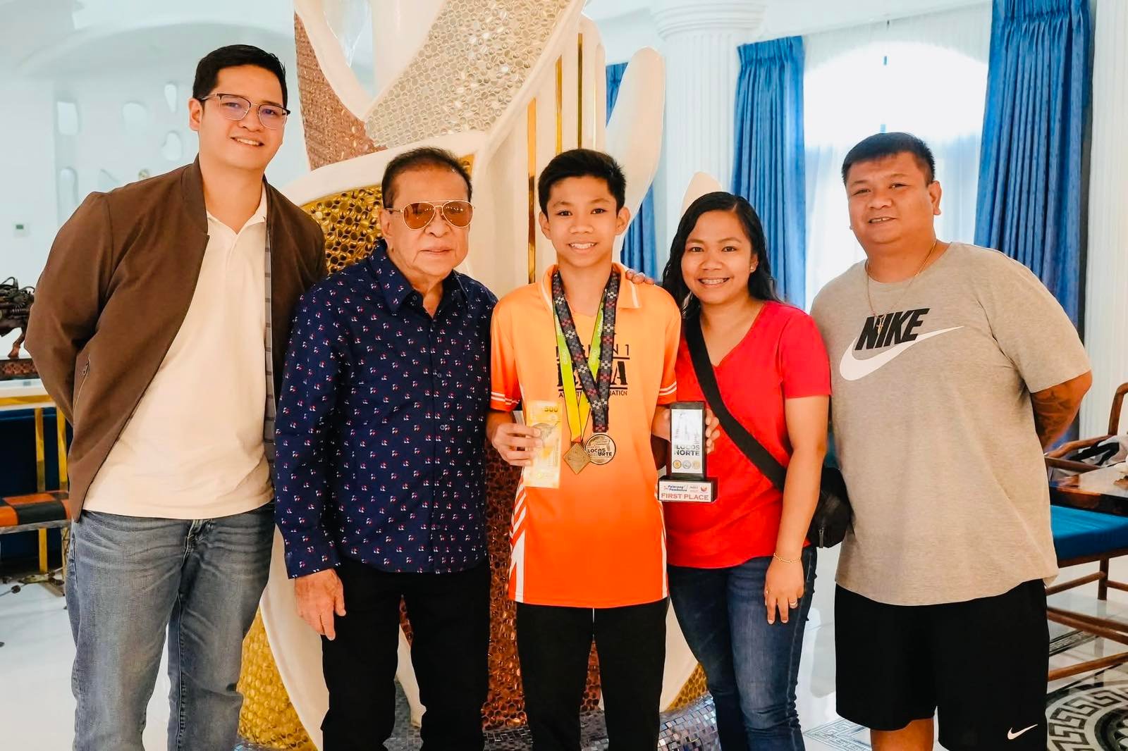 Chavit backs 11-year-old Palaro medalist 