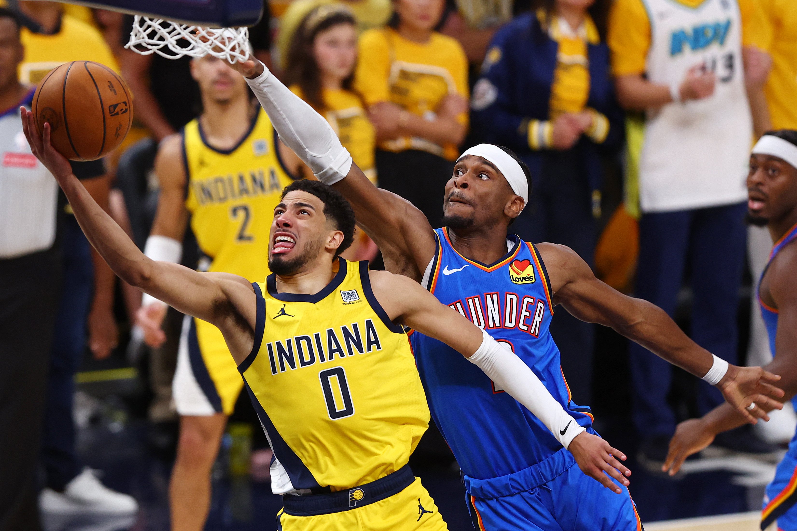 Thunder rally past Pacers to tie NBA Finals