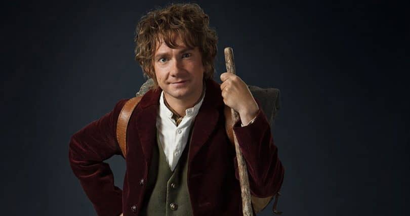 Bilbo Baggins, the fictional narrator of J.R.R Tolkien's Middle-earth writings.
