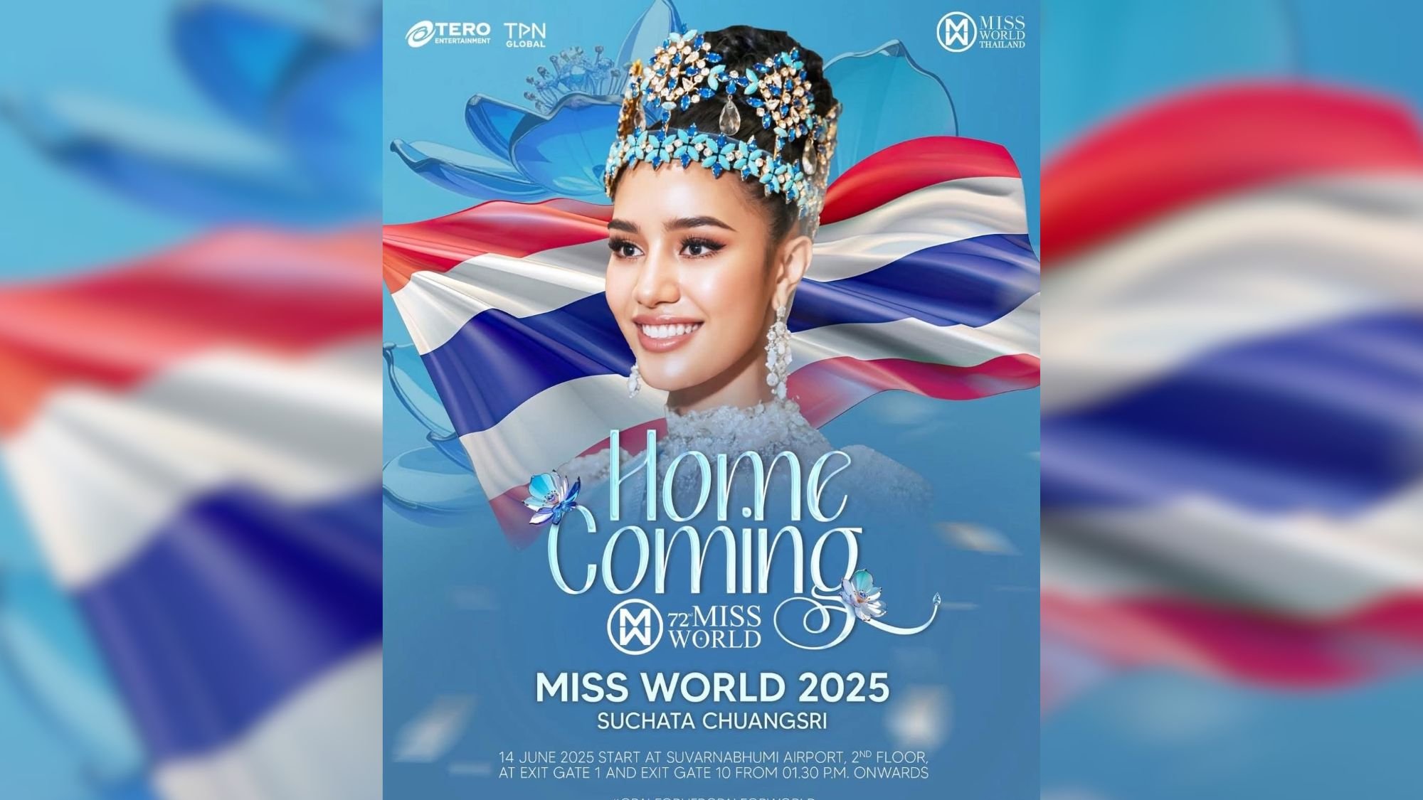 Queen’s Homecoming: Thailand Awaits Opal Suchata’s Return as Miss World 2025