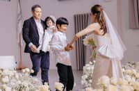“SHARINGwith you some of the special moments in our 10th anniversary. It’s by God’s grace that we have a beautiful family… God bless everyone!” Toni said in a social media post.