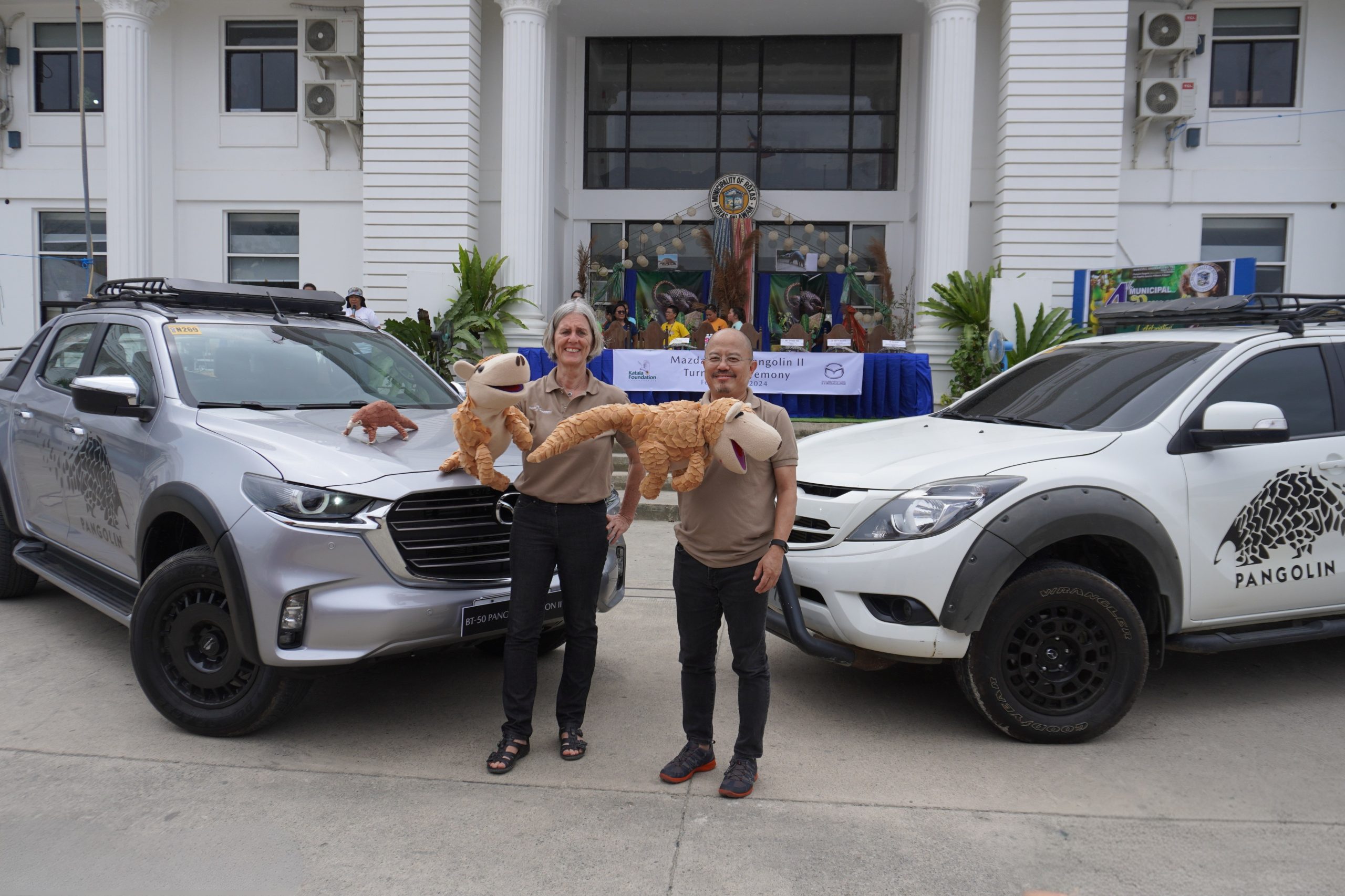 Mazda backs pangolin conservation