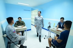 Upgraded dispensary relives heroism of rescuer