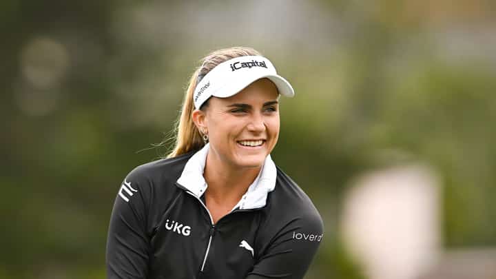 Thompson shares lead with five others