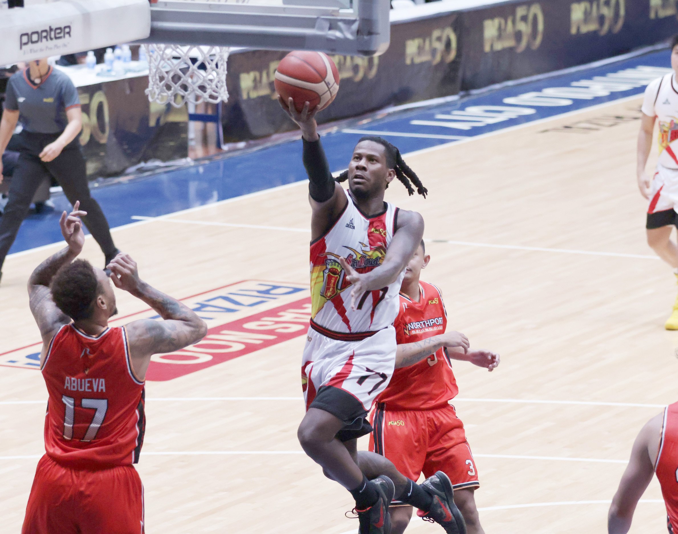 Simply unstoppable: SMB sinks NorthPort, seizes top quarterfinal seeding