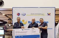 BOHOL-PANGLAO International Airport is now an Aboitiz InfraCapital Airport. On 16 June 2025, DOTr and CAAP officially turned over the operations and management of Bohol-Panglao International Airport to Aboitiz InfraCapital, the infrastructure arm of the Aboitiz Group. This becomes the third airport under Aboitiz InfraCapital following Mactan-Cebu International Airport (MCIA) and Laguindingan International Airport. Witnessing the landmark event were (from left) CAAP Deputy Director-General Danjun G. Lucas, CAAP Director-General Lieutenant-General Raul L. Del Rosario (Ret.), MCIA CEO Athanasios Titonis, and Aboitiz InfraCapital Airports Service Company Head of Operations and Security Ronald R. Mangahas.