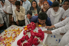 Relatives await family remains after Air India crash