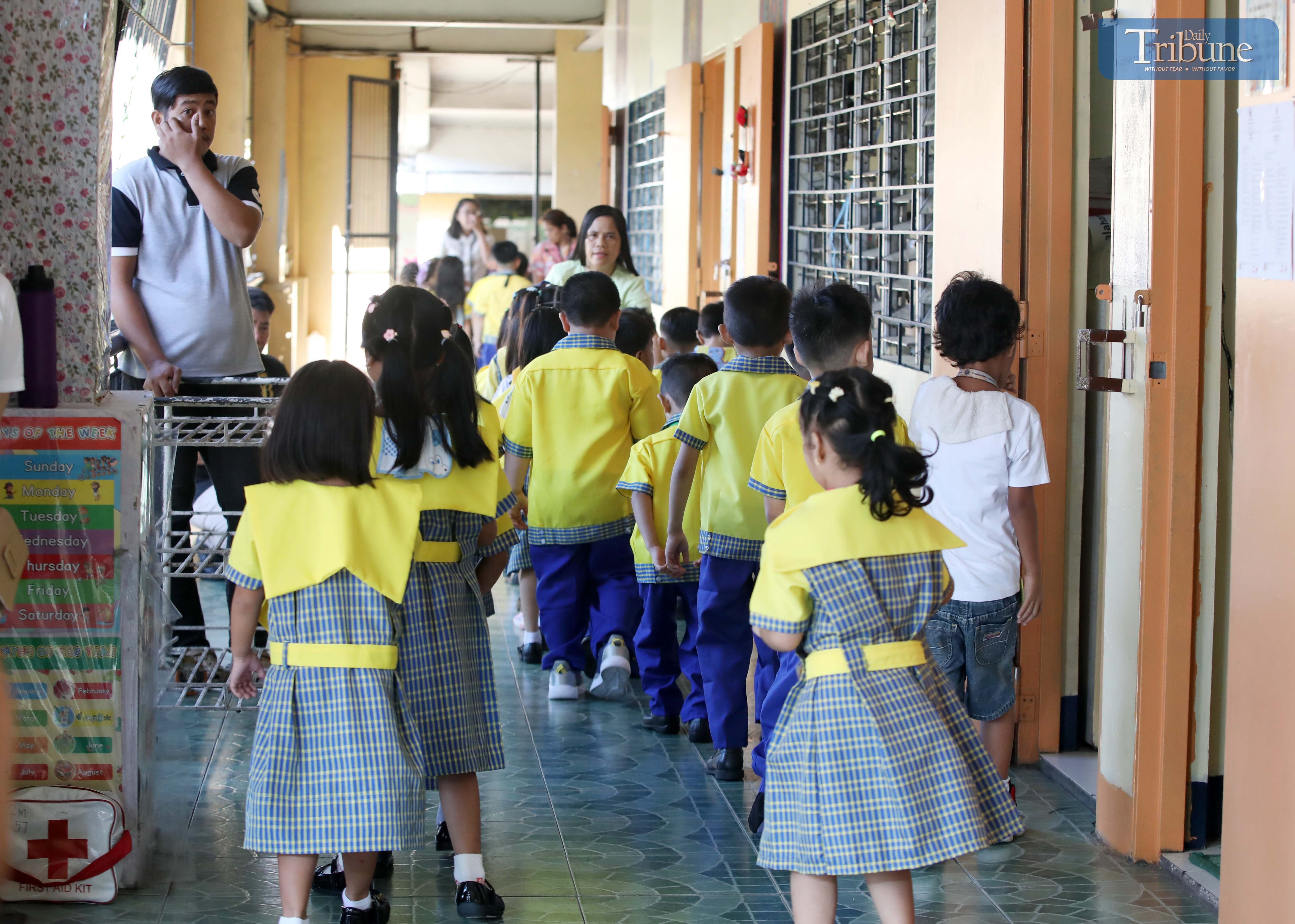 Classes resume at Corazon Aquino Elementary
