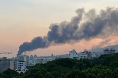 Iran condemns Israeli attack on state TV as 'war crime'