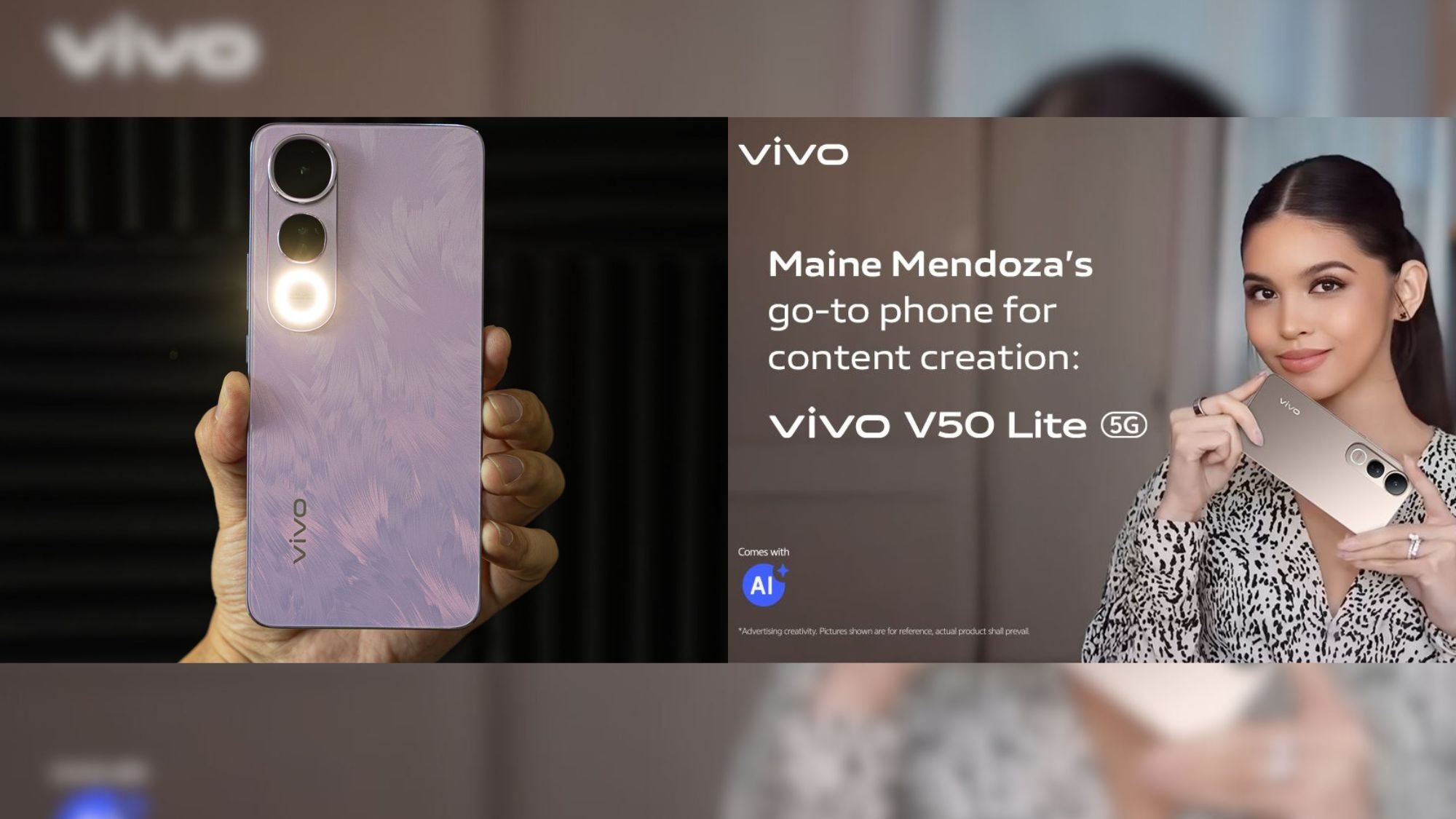 All-day creativity unlocked with vivo V50 Lite