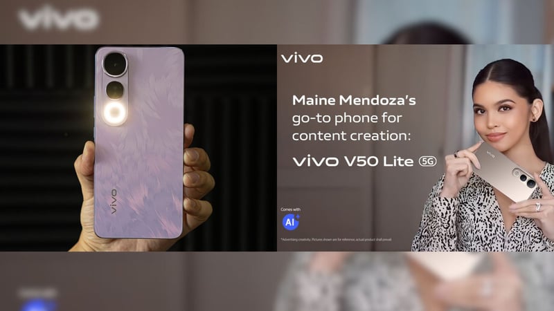 All-day creativity unlocked with vivo V50 Lite