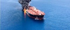Oil tankers collide off UAE, 24 crew saved