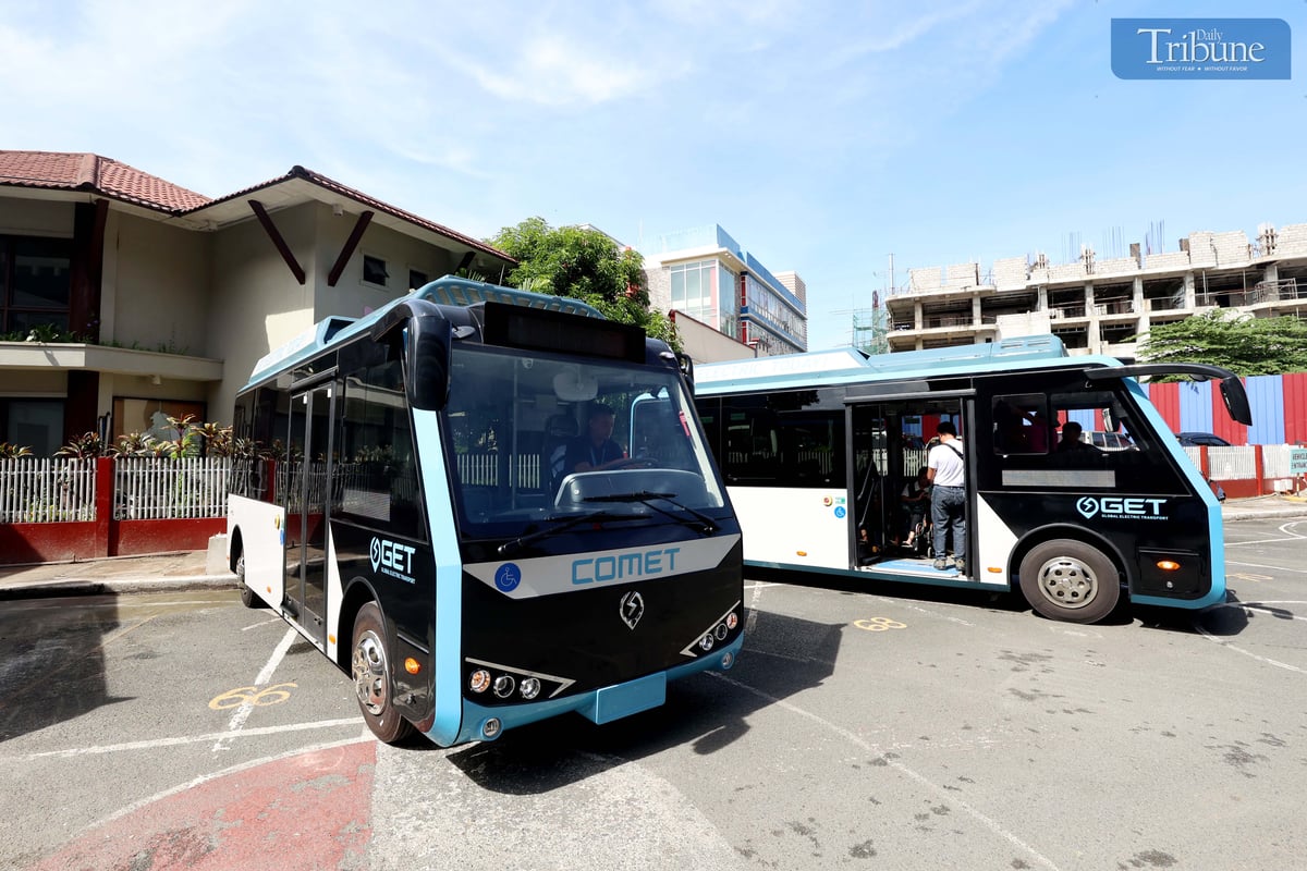 DSWD rolls out electric buses for PWD