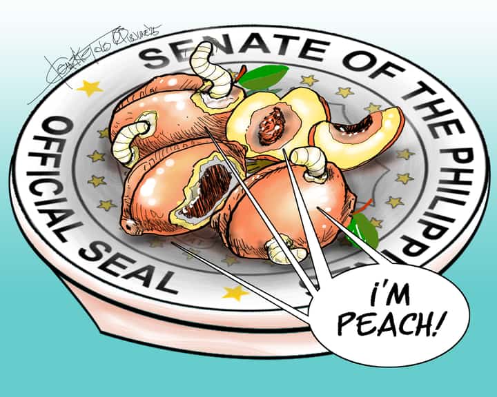 Rotten peaches