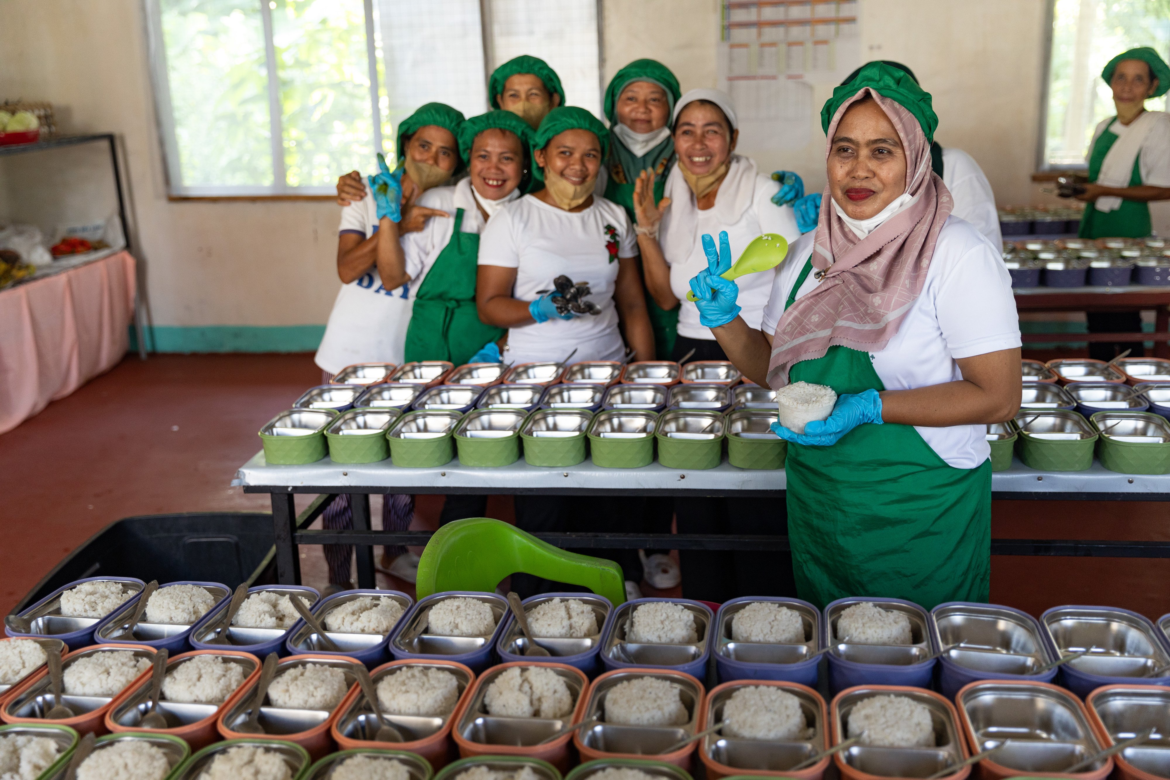 WFP deputy country director Dipayan Bhattacharyya sees better learning outcome from a universal feeding program for schoolchildren.