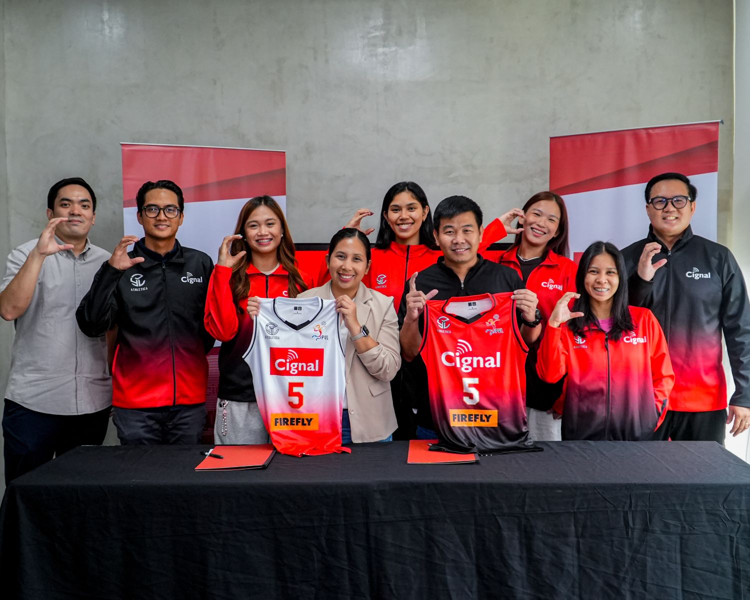 Cignal welcomes new HD Spikers