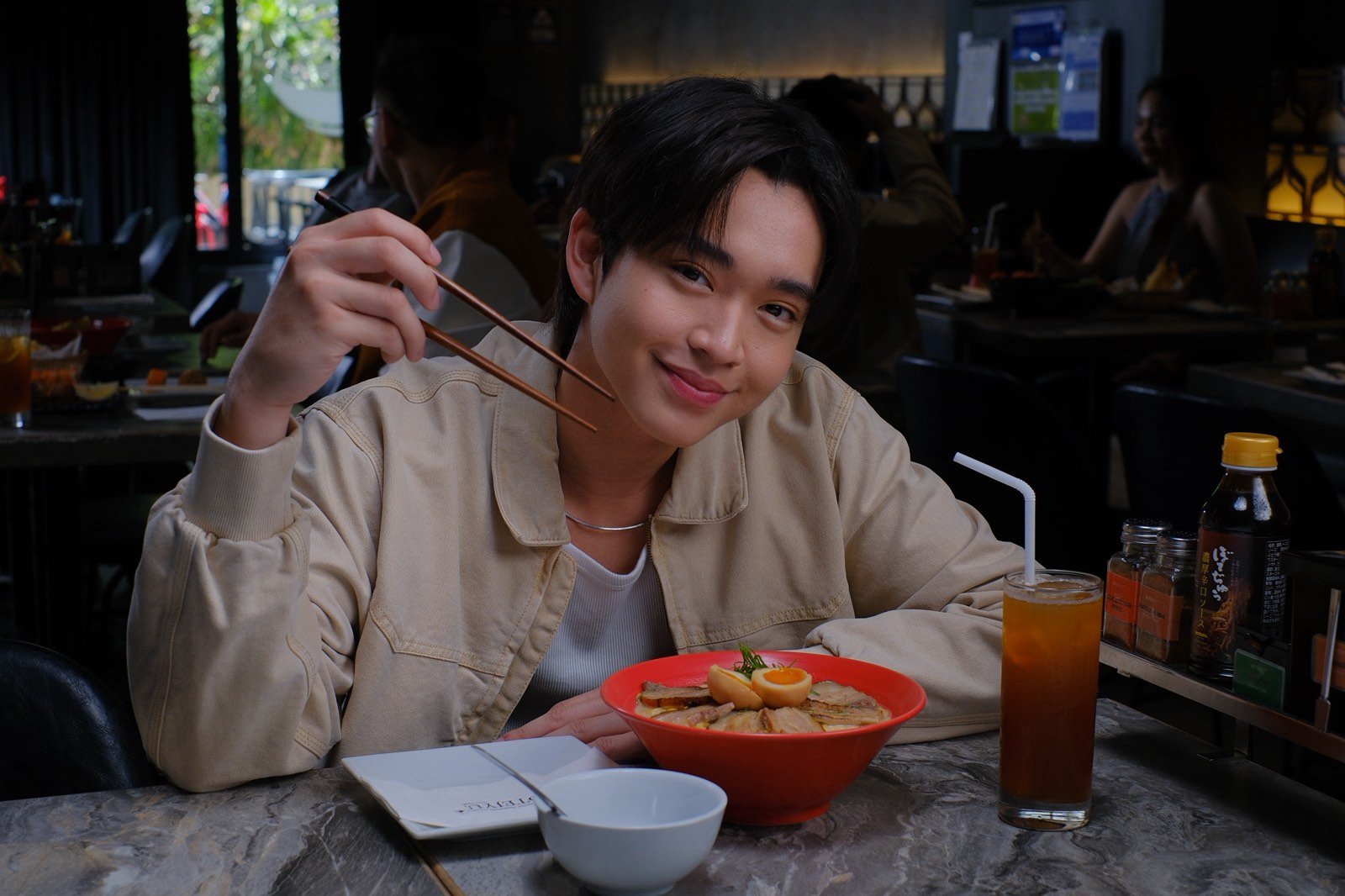 Rabin Angeles as the first Filipino face of Japanese resto