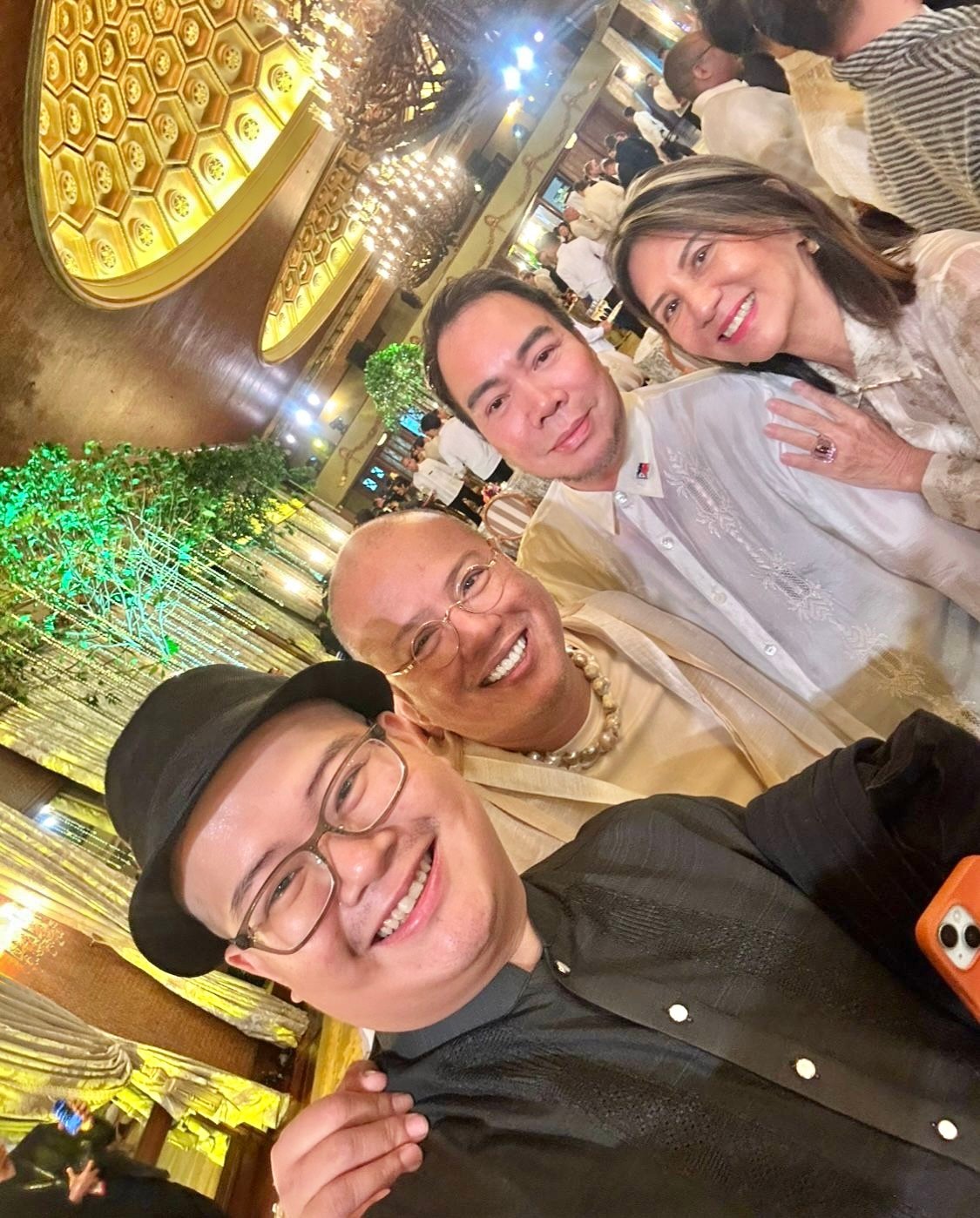 Kevin Conopio, DAILY Tribune’s Luis Espiritu, Patrick Rosas and Lulu Tan Gan.