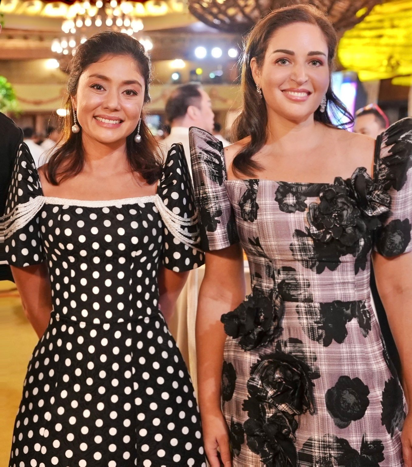 Secretary Dina Tantoco and Secretary Bianca Zobel.