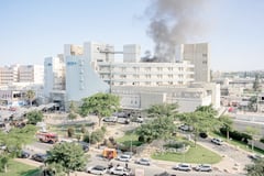 Iran missiles hit Israel hospital, Tel Aviv area