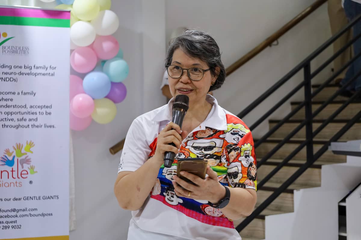 MS. Josephine Palomares, Managing Trustee of Boundless Possibilities Foundation