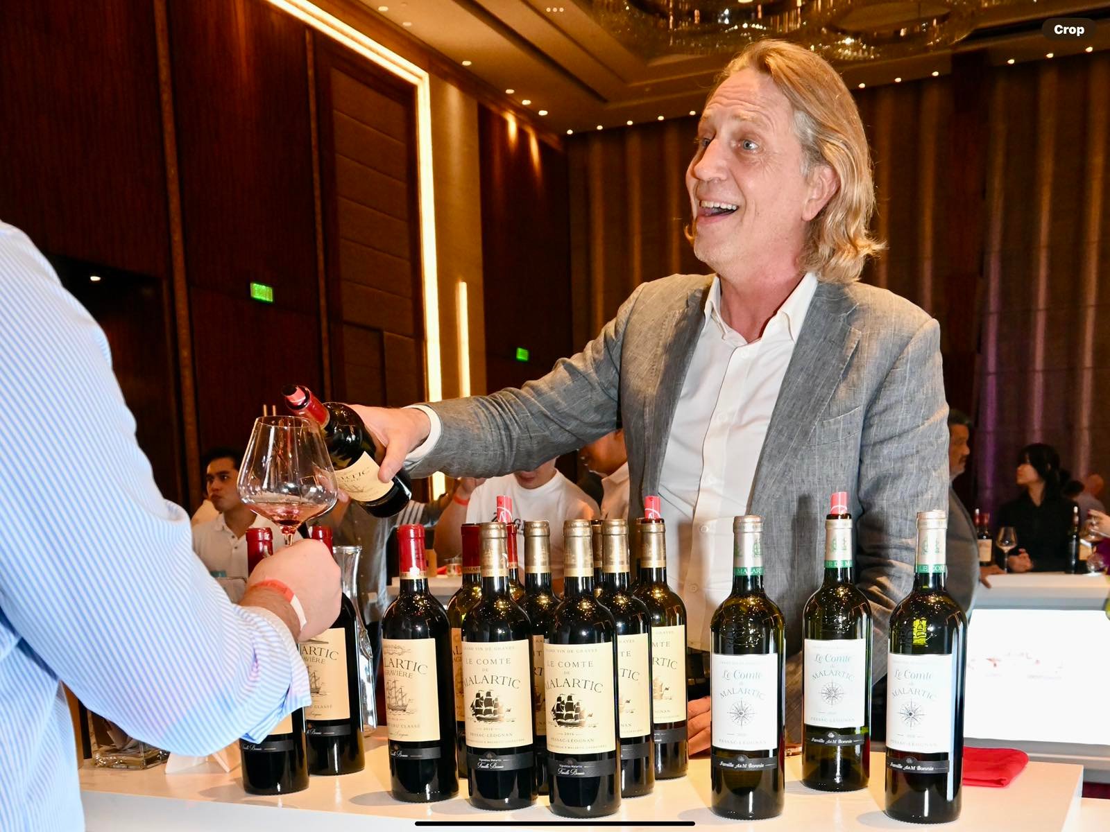 WINERY owners were present to lead their brand’s wine-tasting.