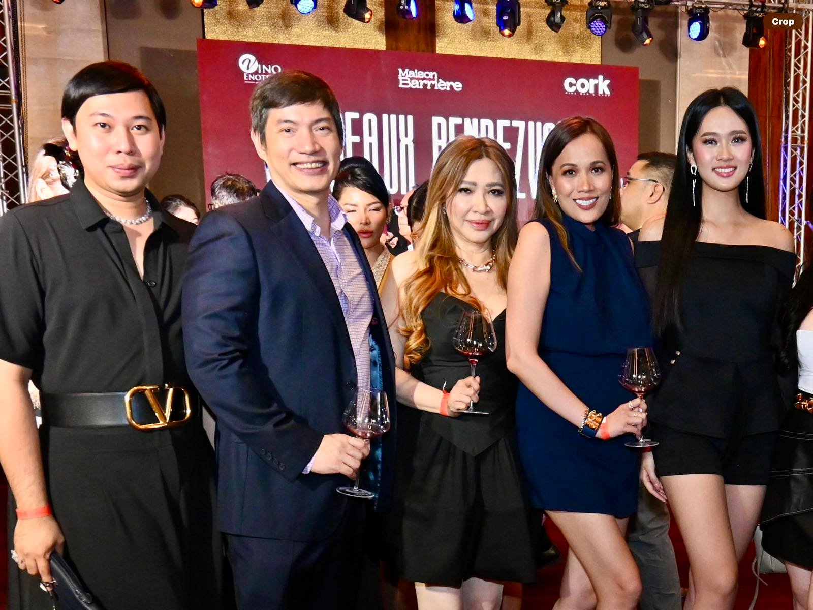 DESIGNER Michael Rosero, Carlo Montemayor, Ruby Chua, Irene Montemayor and Jercy Cruz.