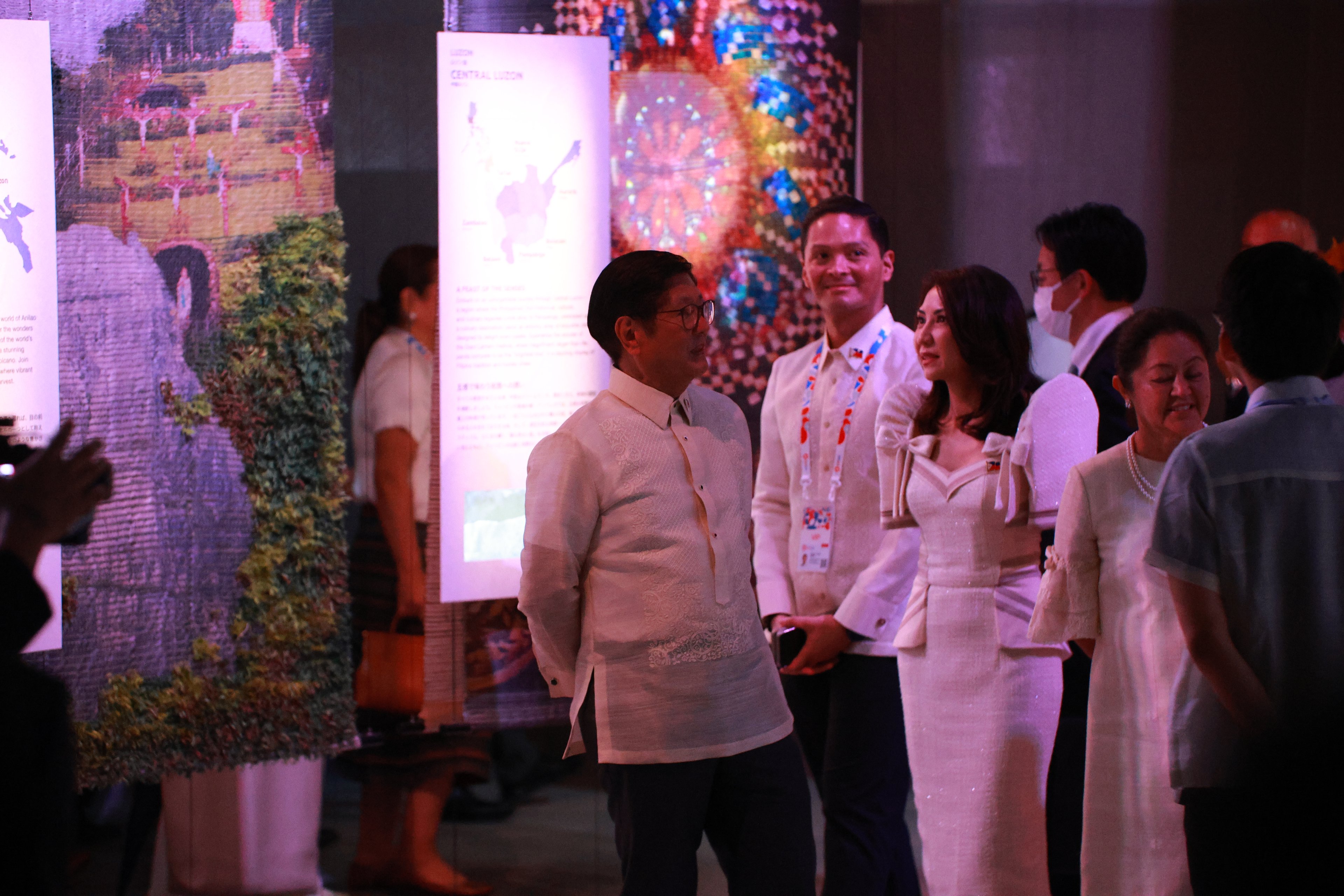 TOURISM Secretary Christina Garcia Frasco (right) and Deputy Speaker and Cebu Rep. Duke Frasco grace the Philippine Pavilion at the Expo 2025 Osaka in Japan.