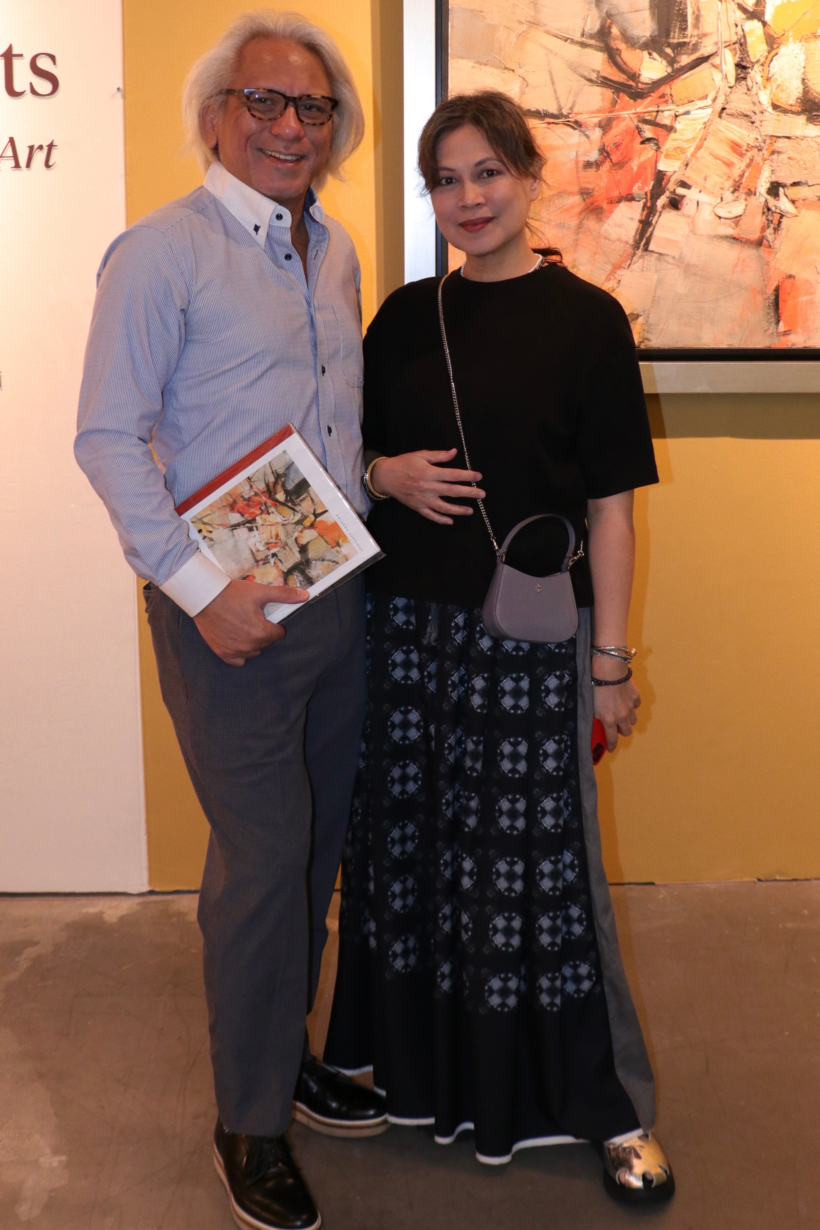 Elbert Cuenca and Liza Ilarde.