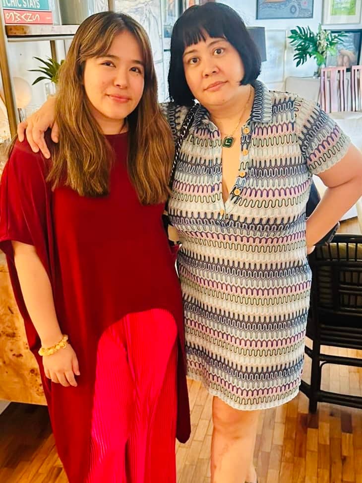 Pam Solilapsi and Bea Ledesma.