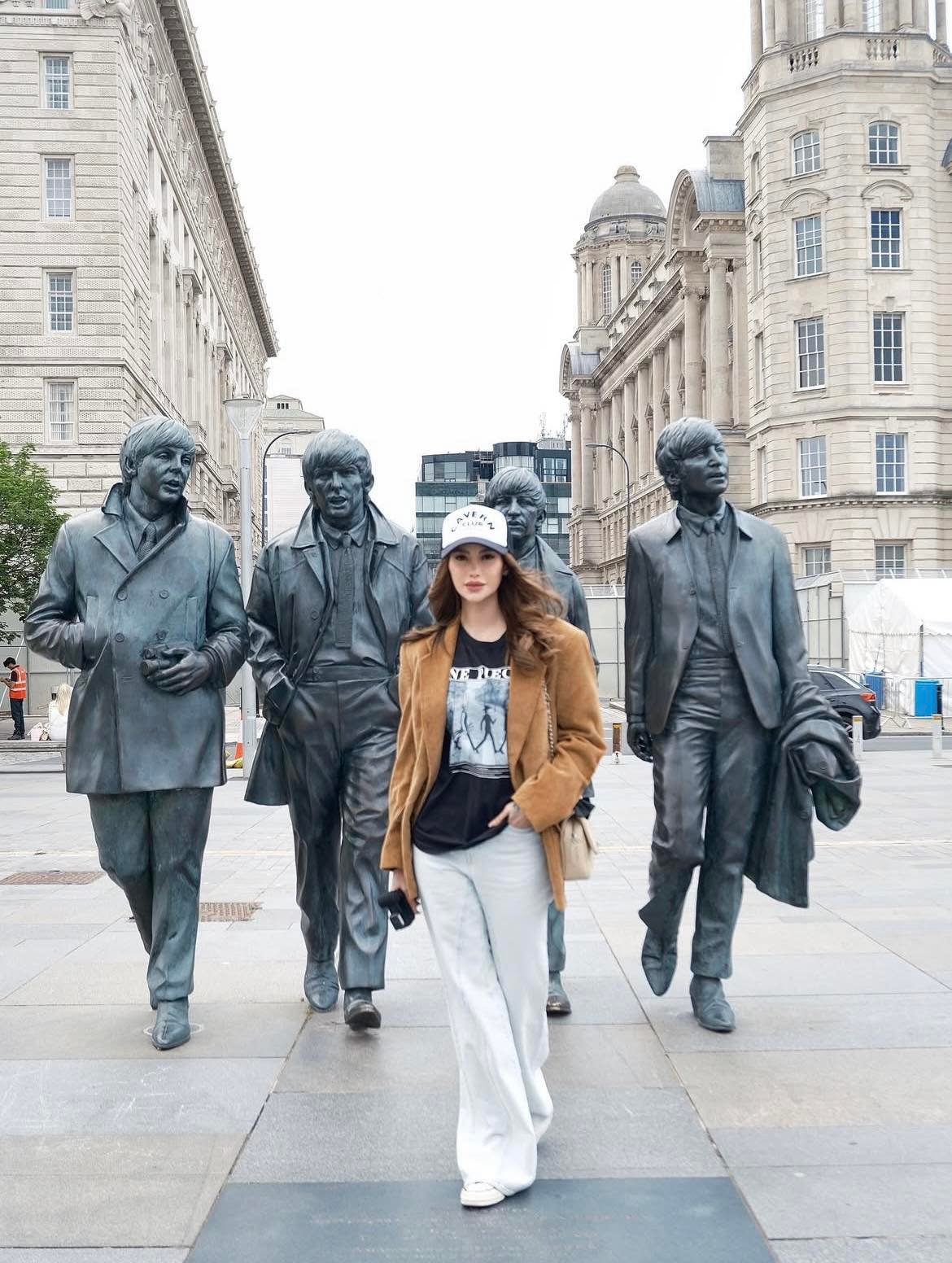 Arci sparks dating rumors after Europe trip with Bantay,Ilocos Sur vice mayor